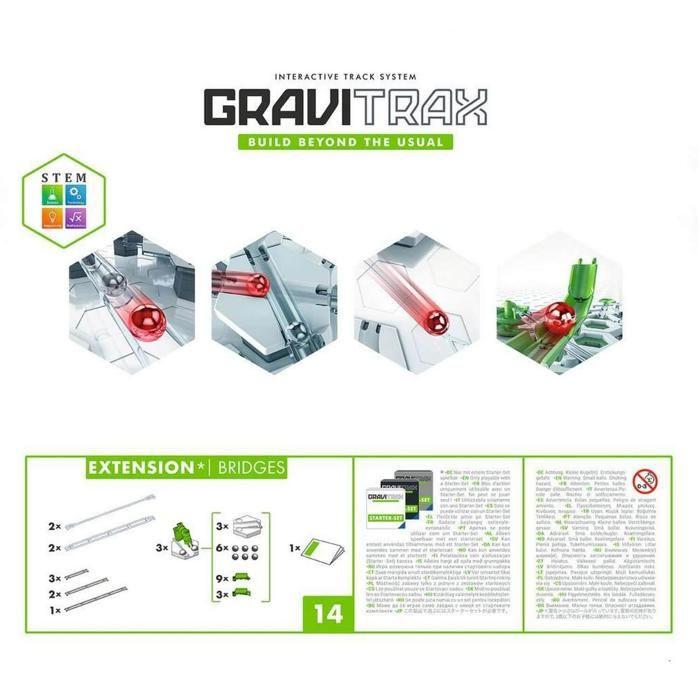 Gravitrax - set d'extension : ponts et rails