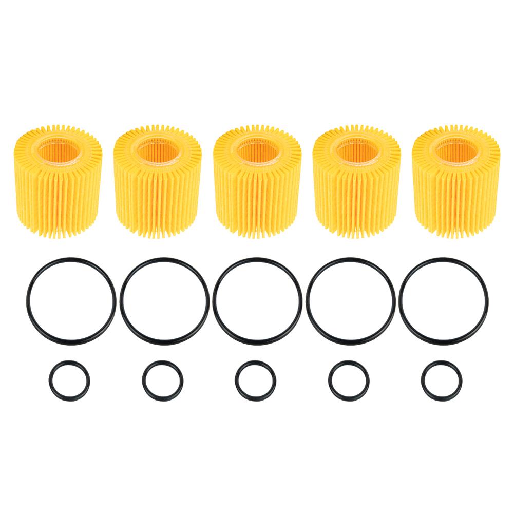 #04152-YZZA6 Oil Filter 5PCS/set Accessories Engine Parts