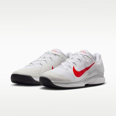 Nike Court Air Zoom Vapor 12 HC White Pure Platinum Light Crimson