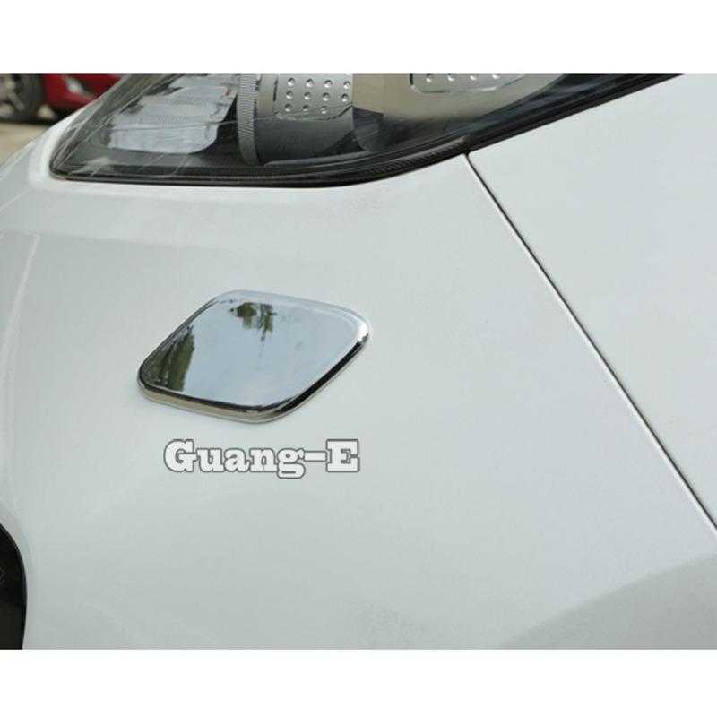 Auto Carrosserie Voor Koplamp Lamp Schoon Wassen Frame Stick ABS Chroom Cover Trim Kappen 2 Stuks/set Voor Kia Sportage KX5 2016 2017 2018