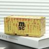 Trendy Miniature Tinplate Storage Box for Figurines