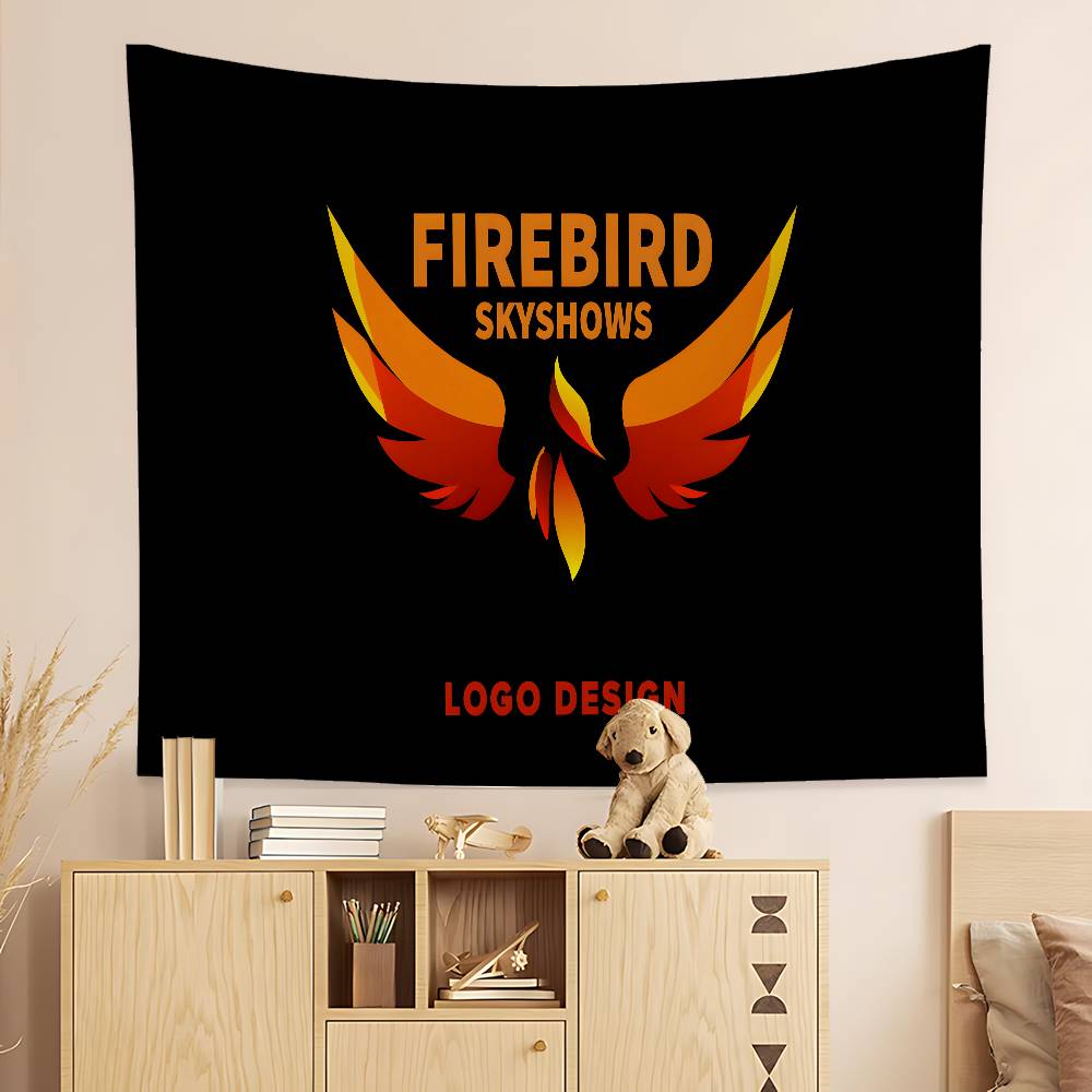 Pontiac Firebird TransAm Arazzo Anime Fiore Hippie Tappeti da Parete Decorazioni per Stanza Studente Appeso da Parete Hippie Economico