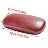 Glasses Case PVC PU Leather Hard Shell for Work Leisure Daily Use Classroom Office Glasses Holder