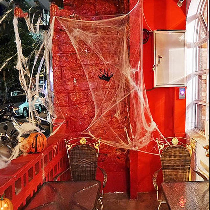 6CM Halloween Warning Tape Signs Halloween Props Window Prop Party Danger Warning Line Halloween Decoration Witch Balloons