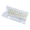 240PCS Nail Display Tips, Clear Fake Acrylic Nail Tips for Practice Foldable Flat-Back Pointed False Nail Art Display,240pcs