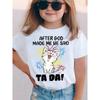 Summer Fashion 2026 Girl Kids T-Shirts Cute Cat Graphic Animal