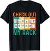 T-shirt Unisexe Drôle Check Out My Rack - Cadeau pour Amateur de Mahjong Joueur de Mah Jong
