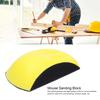Hand Sanding Block Mouse Shape Nylon Foam Hook and   Polishing Pad Woodworking Tool