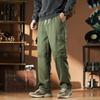 Multi-pocket overalls men's spring and autumn new American trendy brand loose casual pants youth fashion ruffian handsome straight-leg pants