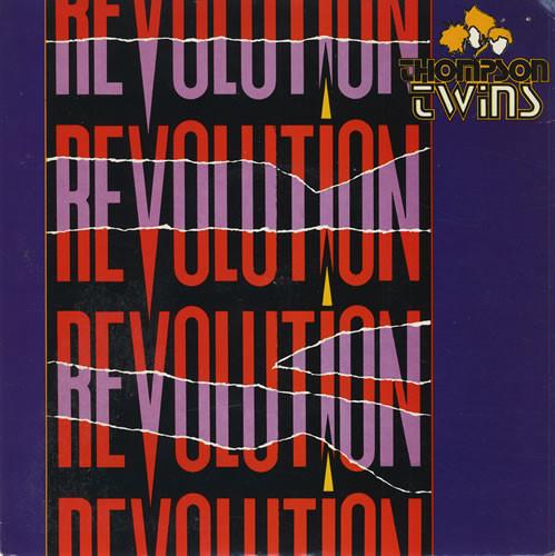 

7inch Record THOMPSON TWINS Revolution TWINS10 ARISTA 1985 UK Dance Electronica Used