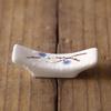 Homeglen Japanese Ceramic Plum Blossom Chopstick Rests (Set of 2)
