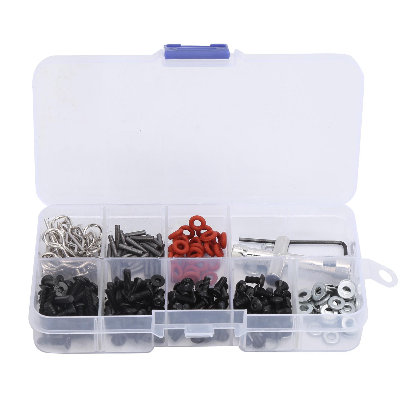 

Набір металевих гвинтів для радіокерованої машинки HSP 110, гайковий ключ, кріплення для кузова