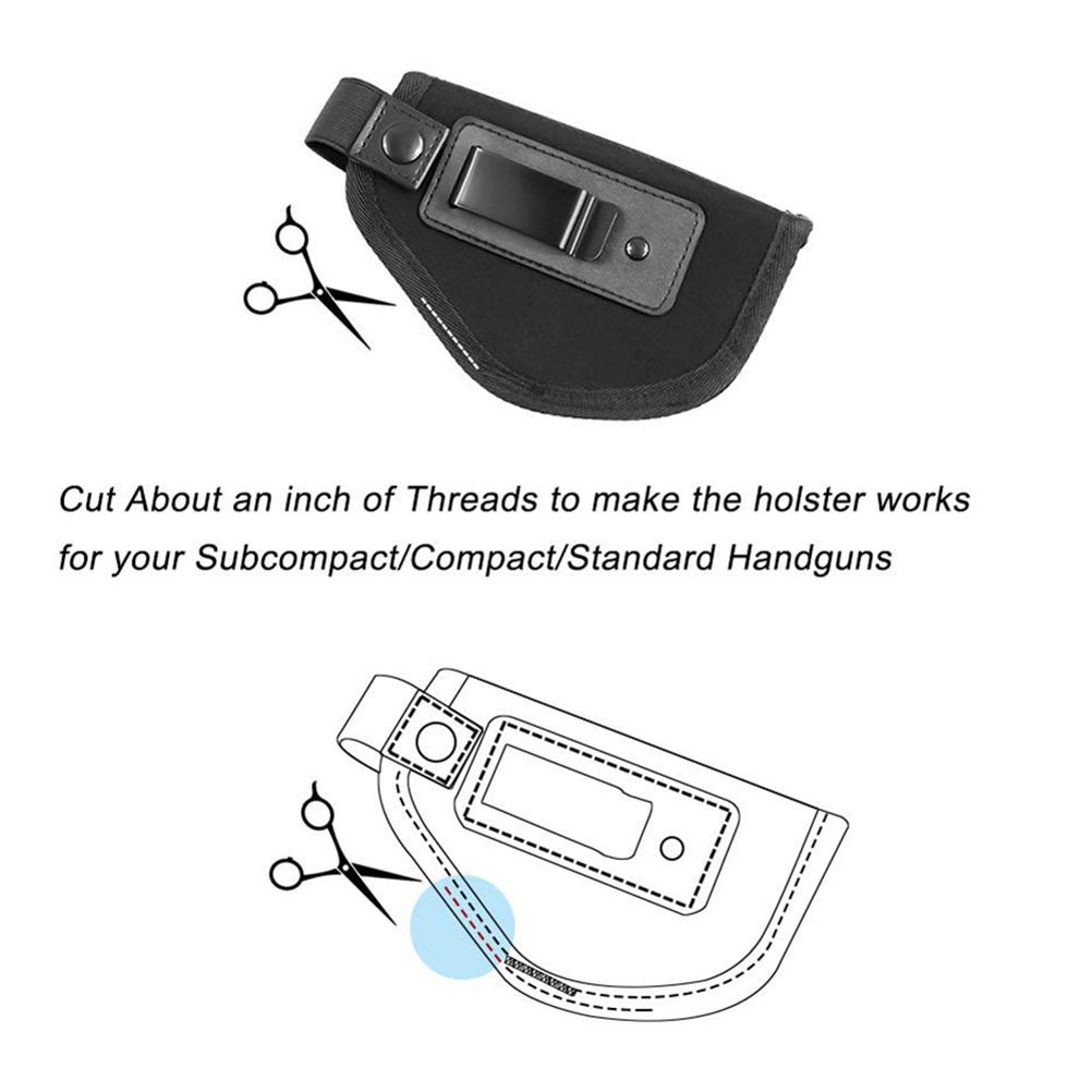 Inside Waistband Concealed Carry Holster Outdoor Concealed Carry Right Gun Holster