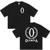Olympia Gym Fitness 2026 Double Sided Print Tee Shirt Unisexs Women Clothing ONeck Oversized TShirts Casual 100 Cotton Tshiurt