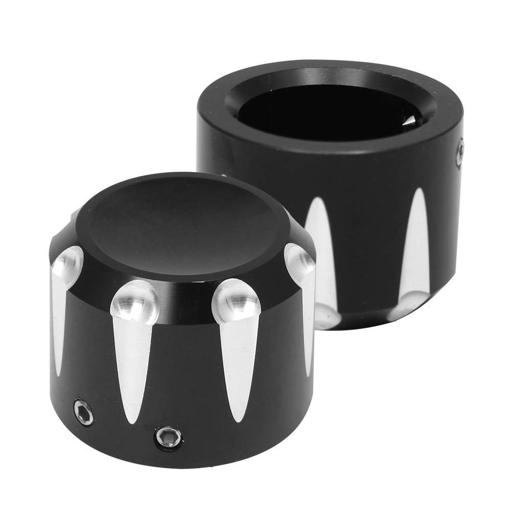 AQIMY Motorcycle Front Axle Slider Aluminum CNC Shallow Cut Compatible