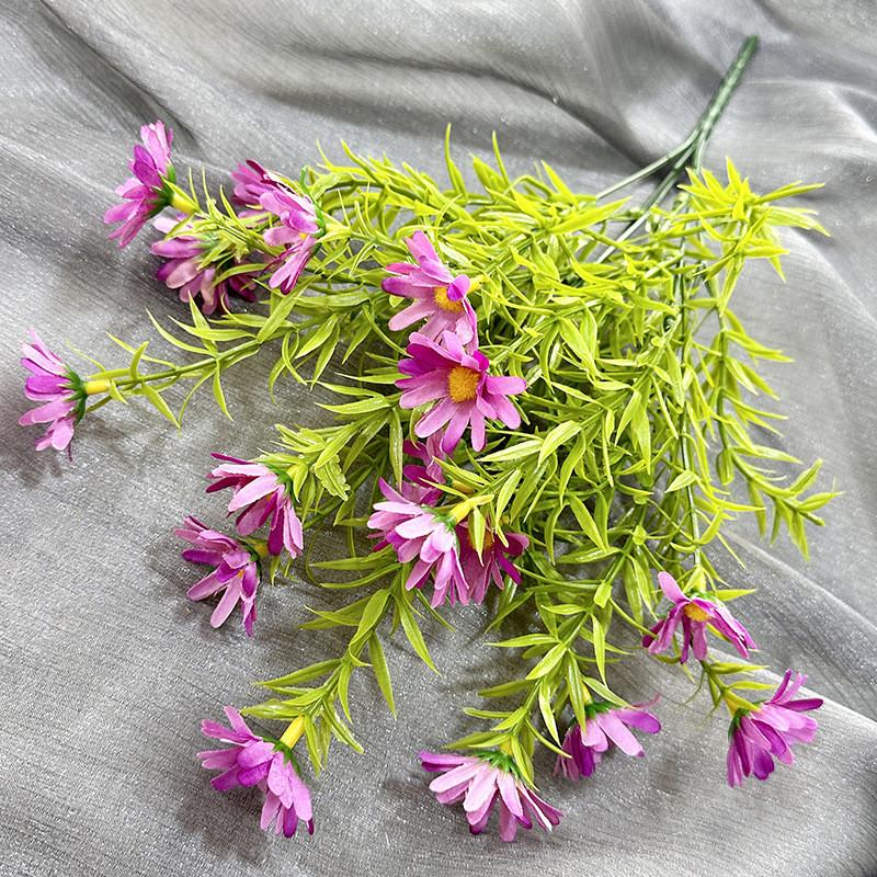 

Flower Artificial Chamomile Wedding Hotel Restaurant Decoration Desktop Ornament фиолетовый