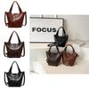Chic High-end Bucket Handbag For Women In Black And Brown Perfect For Daily Use