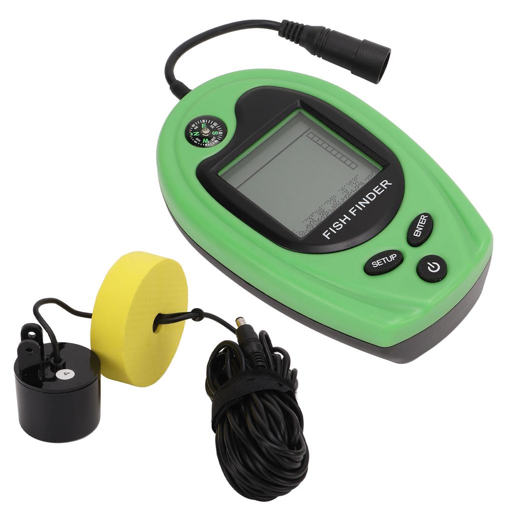 Kayak Fish Finder Sonar Detection 328 Feet Waterproof High Sensibility Depth Finder with Lanyard for Water Depth Fish