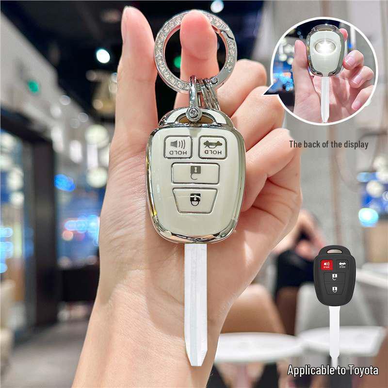 Toyota Key Cover for Corolla, RAV4, Camry, Vios, Highlander, Asia Dragon, Velanda