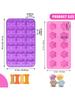 1Pcs Animal Dog and Cat Bone and Paw Print Silicone Baking Pan flexible Baking Mold Dog Puppy Treat Cookie Pet Oven safe cake