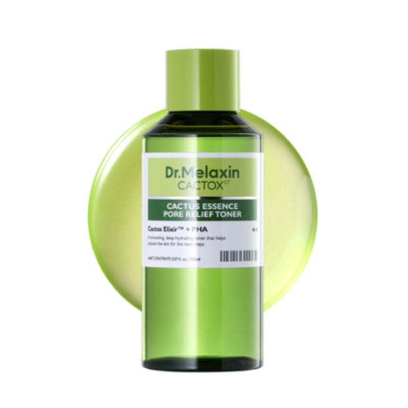Dr. Melaxin CacTox Cactus Hyaluronic Acid Essence Skin Toner Pore Relief 150ml – Hydrating Pore Care Essence Toner