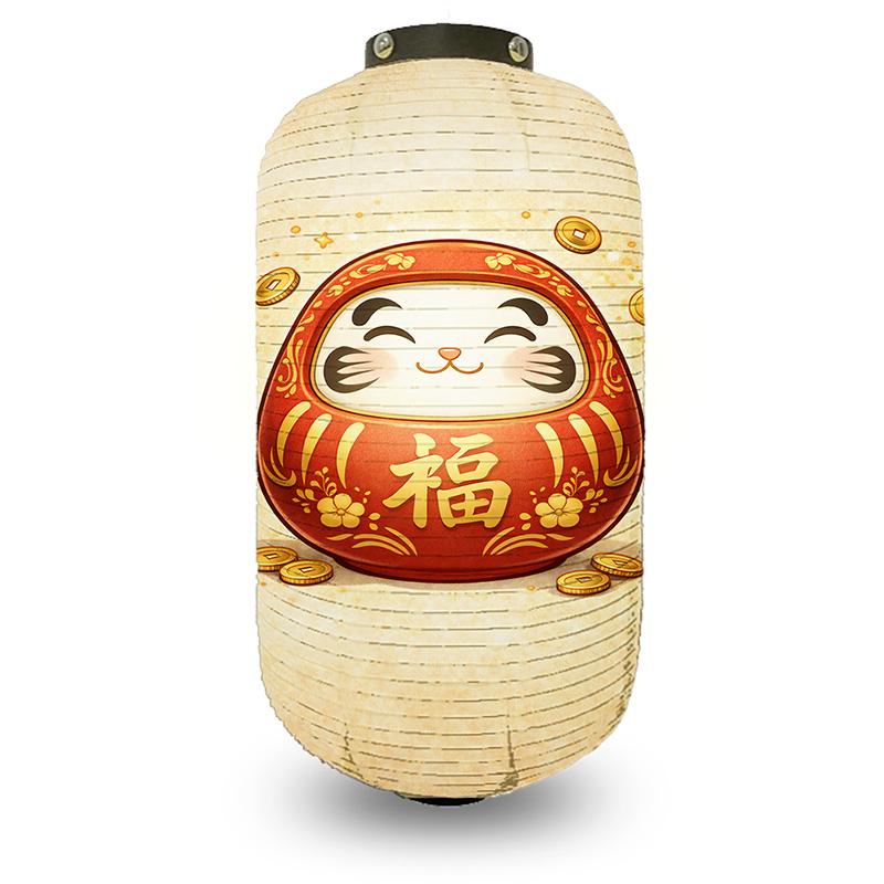 Japanese Maneki-neko Hanging Lantern for Hot Pot Restaurant Bistro Sashimi Cuisine Ramen Sake Lantern Outdoor Festival Decor