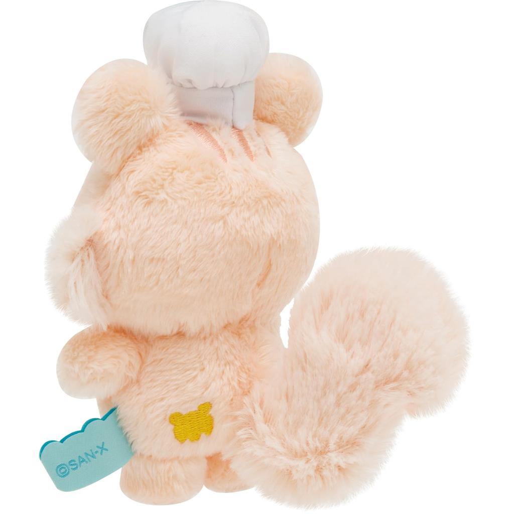 San-X Rilakkuma "Everyone's Full of Life" Hanging Plush Toy Sakura Nokoris MO65601 Size: H12 x W8.5 x D9cm