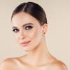 Elegant Retro Metal Flower Studs Earrings Hypoallergenically Alloy Lightweight Comfort Jewelry Accessories Gift