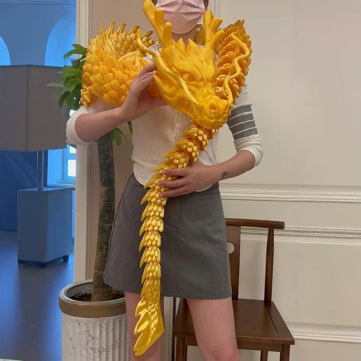 Extra Large 90cm 3D Printed Dragon