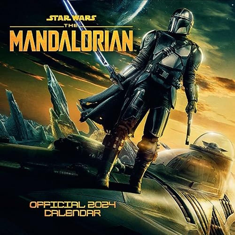 

The Mandalorian 2024 Square Wall Calendar, Official Star Wars Product