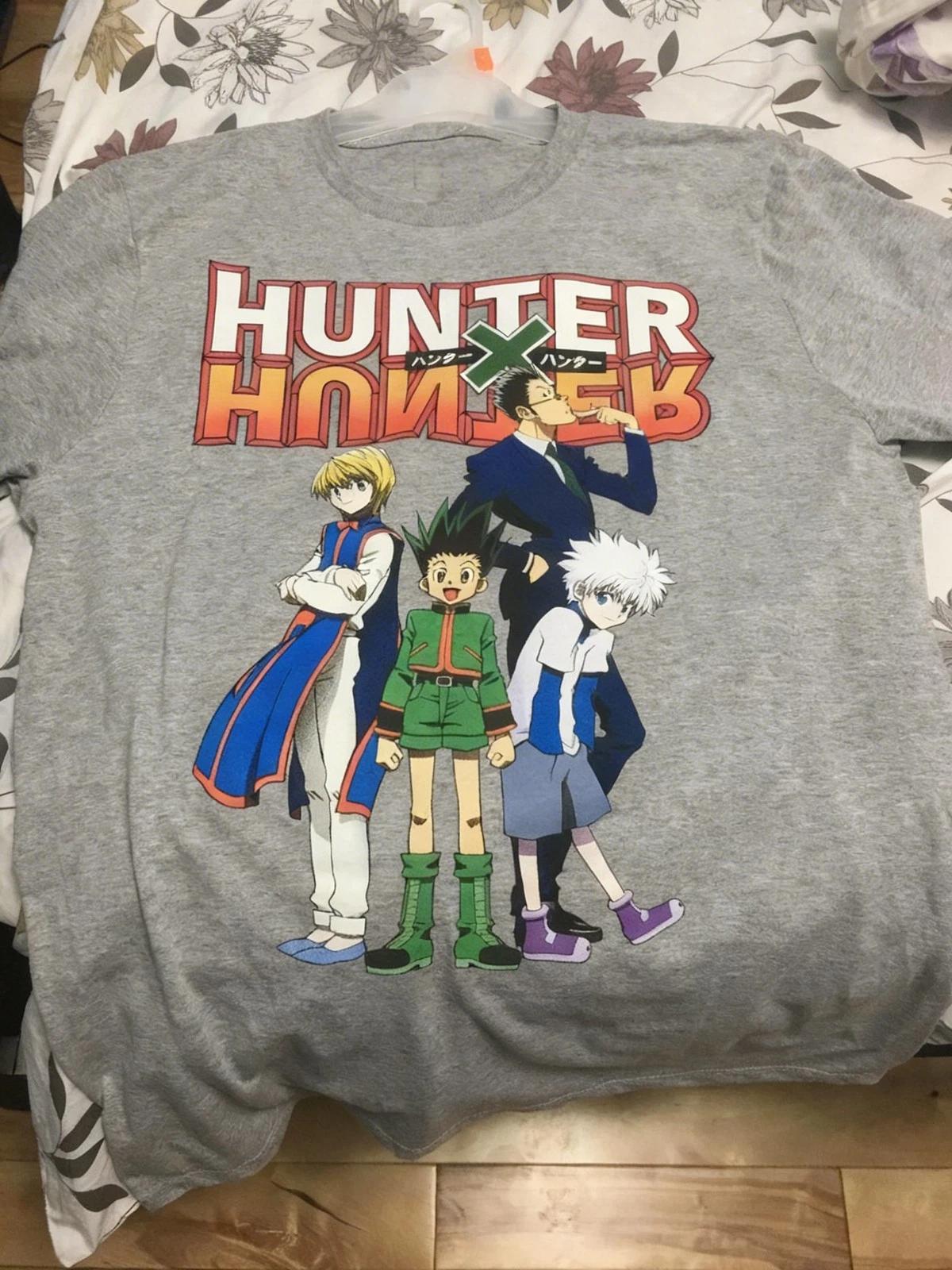 90s Rare Hunter X Hunter Anime Manga T shirt retro style Gift tee basic S