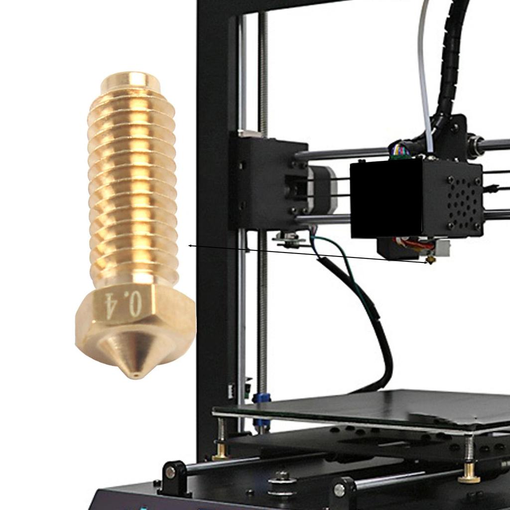3D Printer Nozzle Replacement Accessory Wear Resistant for Kobra2