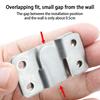 Steel Interlock Hanging Buckle Flush Mount Connector Hooks Wall Furniture Bracket Wit L5Z0