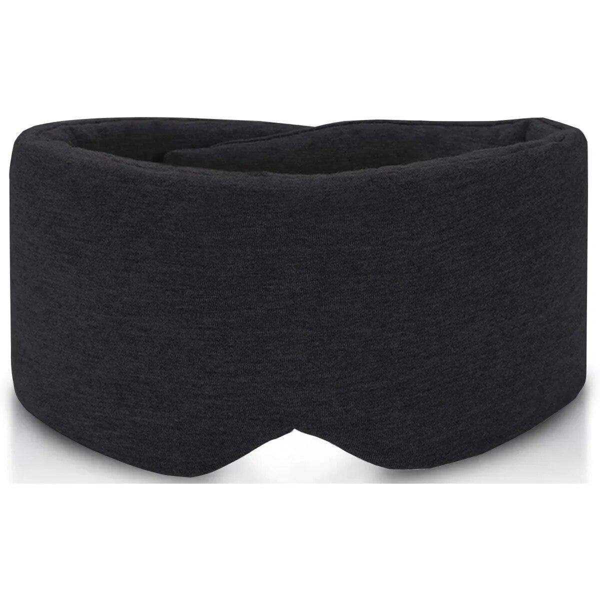 

Хлопковая маска для сна с полным объемным звуком, повязка на глаза, повязка на глаз, женская и мужская портативная повязка на глаза, дорожная повязка на глаз, маска для сна