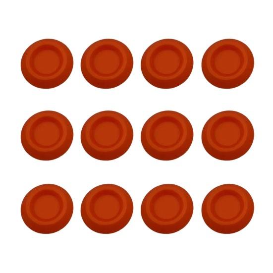 

12 шт. Миски для корма для тараканов дубия Круглая крошечная кормушка Разноцветные миски для еды с наклонным доступом для изопод, ногохвосток, карликовых беспозвоночных