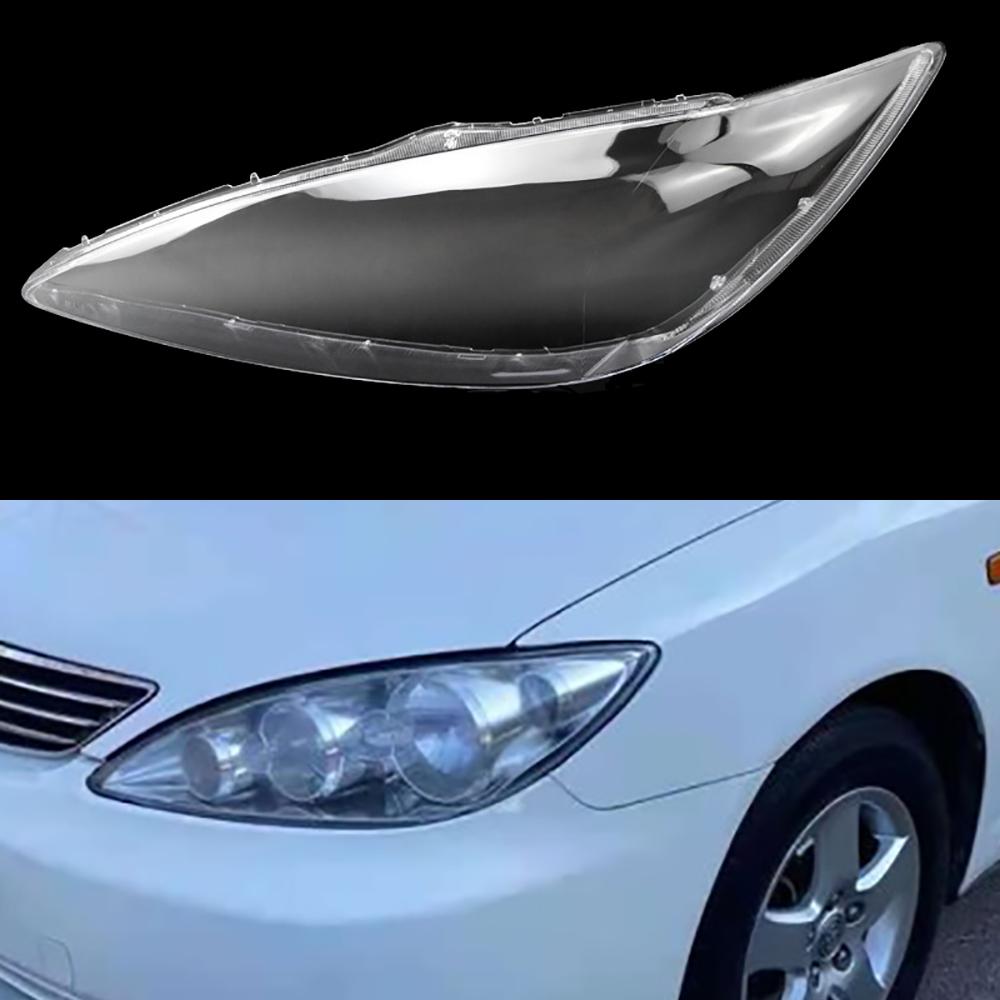 

Auto Case Headlamp Caps For Toyota Camry 2005 2006 Front Headlight Lens Cover Lampshade Lampcover Head Lamp Light Glass Shell Left