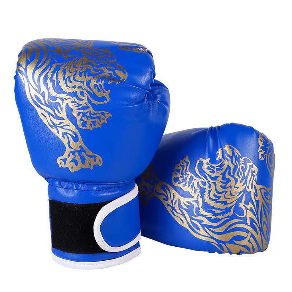 1 Pair Boxing Gloves Adults Women Men Boxing Sanda Gloves Unisex Boxing Training Exercise Leather Gloves Sports Protection Mitts