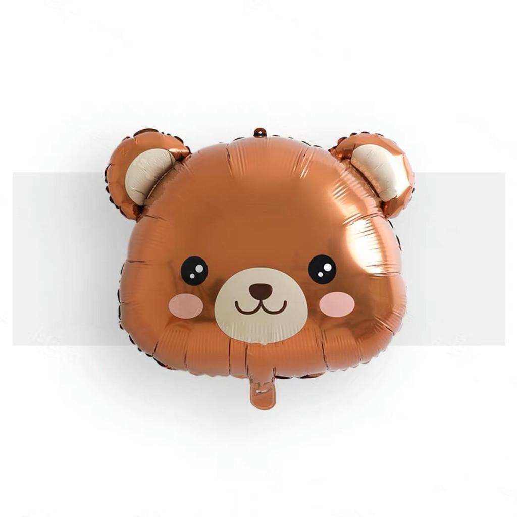 Cartoon Animal Balloons: Elephant, Monkey, Cat - Aluminum Film Birthday Party Decorations