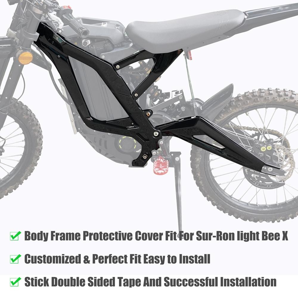 Frame Guards Injection Body Fairing Body Kit For Sur-Ron light Bee X Body Frame Protective Cover