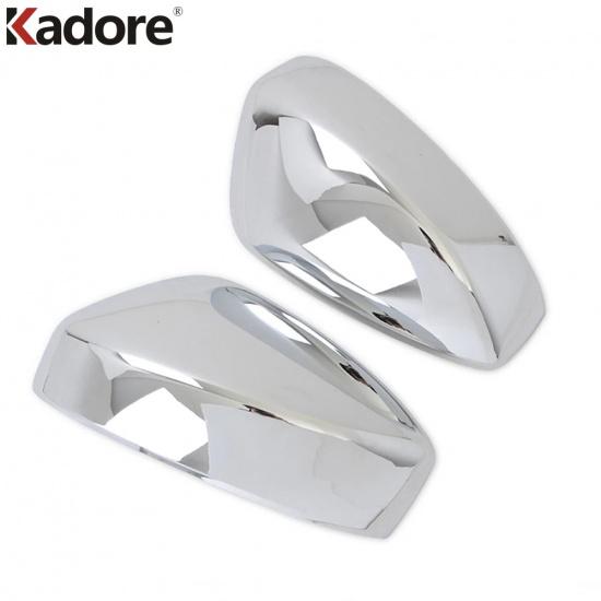 For Mazda CX9 CX-9 2017 2018 Carbon Rearview Mirror Cover Trim Side Mirrors Covers Cap Car Accessories ABS Chrome
