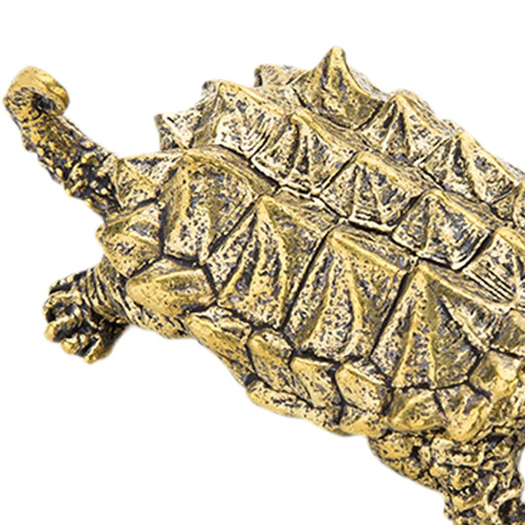 Alligator Snapping Turtle Figure Tea Pet Pendant Craft Feng Shui