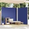 VidaXL Retractable Side Awning Blue 220x600 Cm 318016