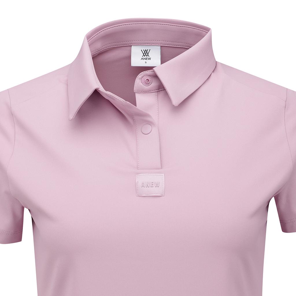 ANEW GOLF Women Fa New Logo Short T-Shirt_Pi