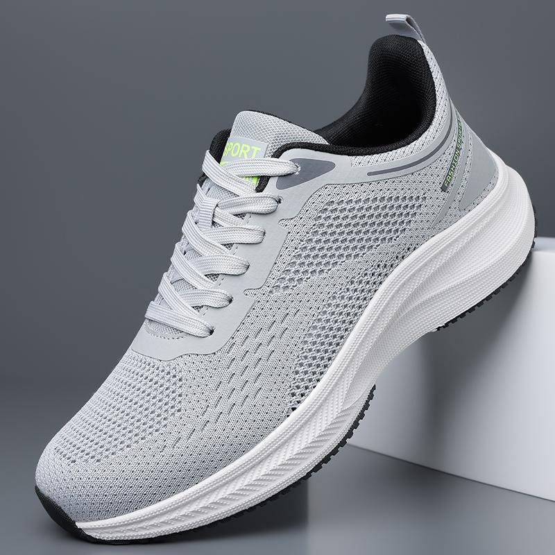 White Walking Men's Shoes Breathable Casual Lightweight Running Basketball Sneakers Male High Quality Sport Shoes Man Sneakers