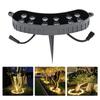Aluminium LED Tree Hugging Light Warm Light With Ground Plug LED Night Decor Lamp Waterproof IP65 Outdoor Lighting Garden