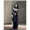 American Hooded Zip-Up Knit Cardigan: Women's Slim Fit, Sweet & Spicy Style, Waist-Cinched Long Sleeve Jacket.