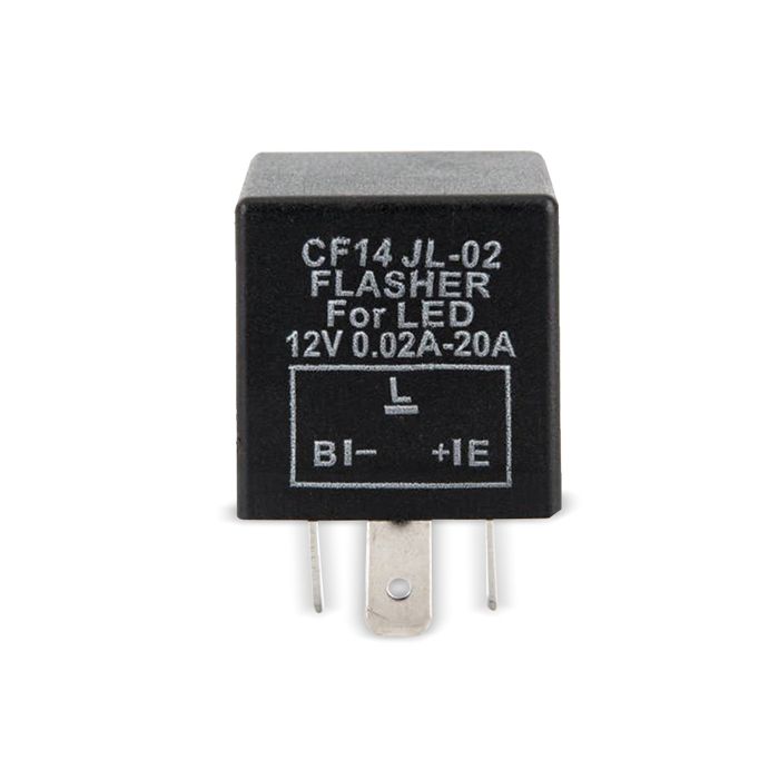 Relais clignotant moto 12V 3 V-broches Lumitecs LED indépendant de la charge