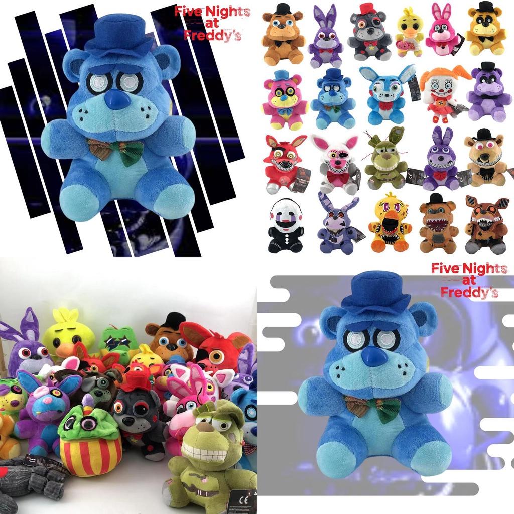 18cm Midnight Bear Plush Toy Super Soft Short Plush Stuffed Animal Cartoon Style Ideal Game Accessory