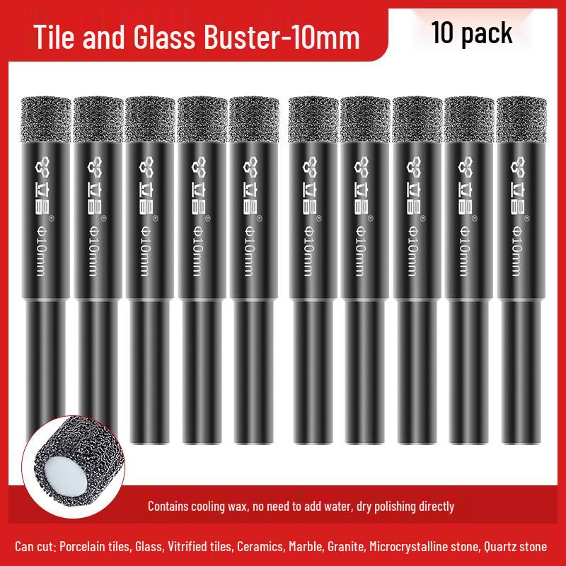Tile and Glass Drill Bit - Hole Saw for Marble and Tile Drilling