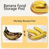 Banana Saver Case Reusable Anti-Squeezing Banana Shaped Food Carrier Pod Fruit Saver Protable Outdoor Picnic Food Container